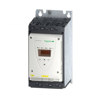 Układ łagodnego rozruchu ATS22 3 fazowe 230/440VAC 50/60Hz 37kW 75A IP20 ATS22D75Q SCHNEIDER (ATS22D75Q)